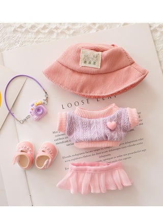 6 in 1 set pink
