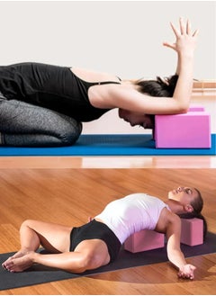ISHWAZ Premium High Density EVA Foam Yoga Block For Yoga, Pilates, Meditation, Fitness Exercise, Aid Balance, Support and Deepen Poses, Beveled Edges and Non-Slip Makes It Extra Comfortable  - Image 4