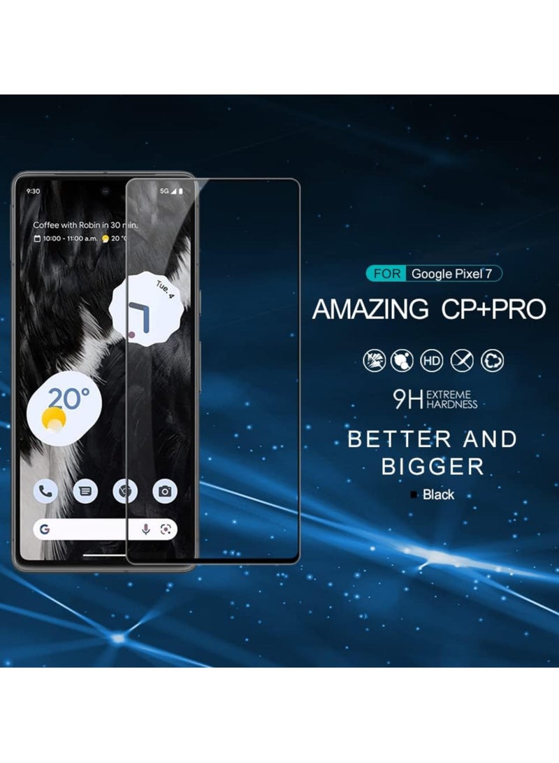 Nillkin CP+ PRO Anti-Explosion Glass Screen Protector, 0.33mm, 2.5D Designed For Google Pixel 7 - Black