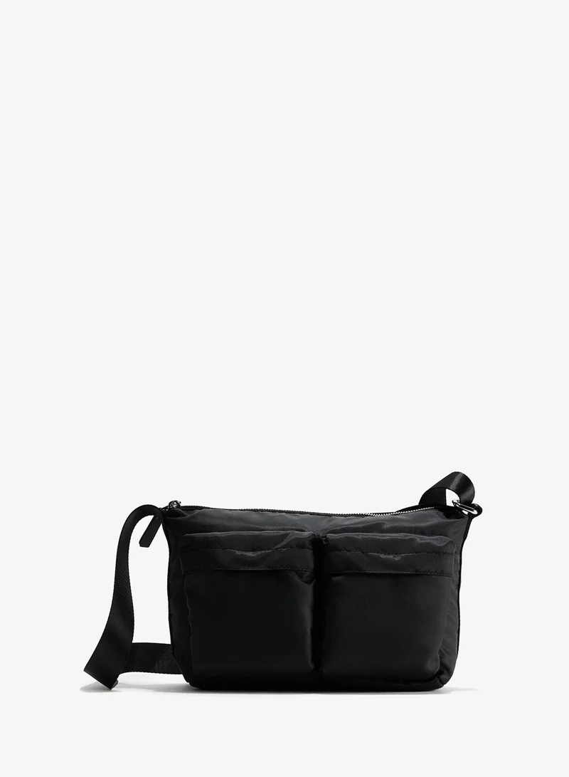 Padded crossbody bag