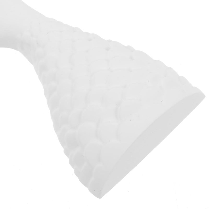 Gypsum Fish Tail Statue Coastal Nautical Tabletop Decor For Beach Theme Jewelry Photography - Image 4