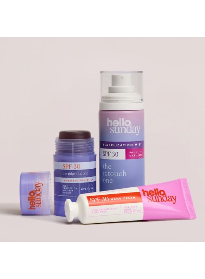 Hello Sunday The Retouch One Reapplication Mist SPF 30  75ML - Image 4