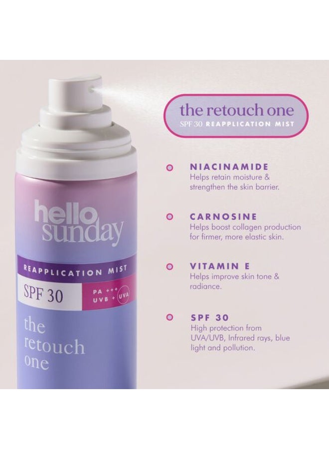 Hello Sunday The Retouch One Reapplication Mist SPF 30  75ML - Image 3