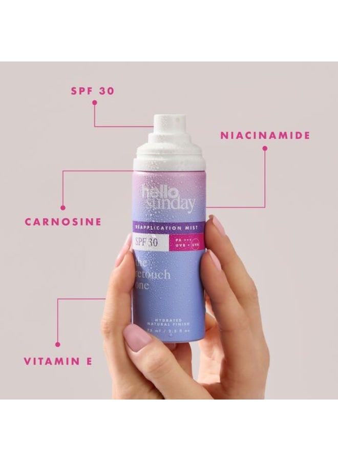 Hello Sunday The Retouch One Reapplication Mist SPF 30  75ML - Image 2