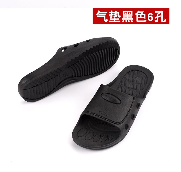Anti-Static Work Shoes Dust-Free Slippers Spu Slippers Dust-Free Workshop Closed Toe Sandals Sd Anti-Static Slippers - Image 1