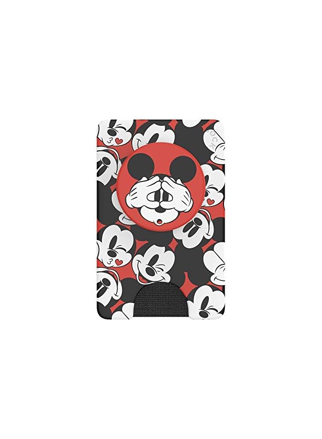POPSOCKETS PopWallet+: Swappable and Repositionable Wallet - Mickey Pattern - Image 5