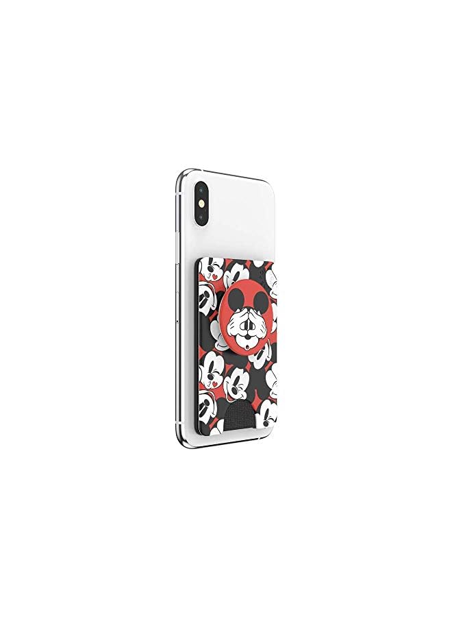 POPSOCKETS PopWallet+: Swappable and Repositionable Wallet - Mickey Pattern - Image 2