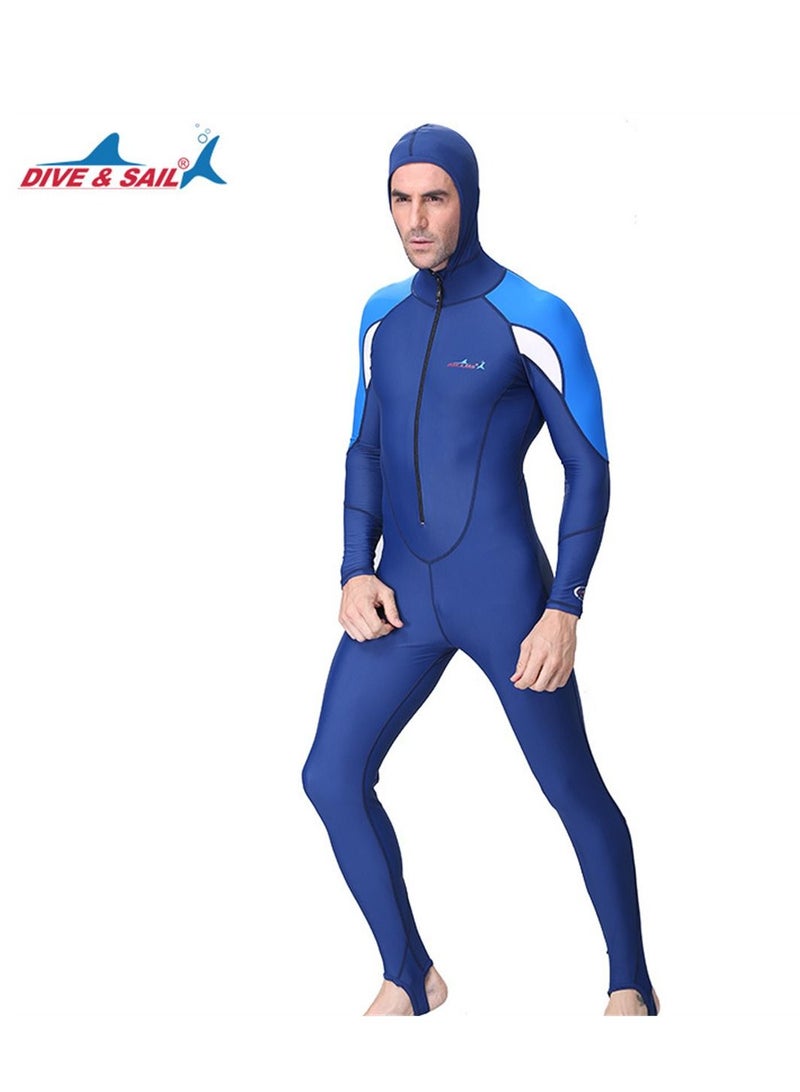DIVE & SAIL Multifunctional One Piece Sun Protection Diving Suit Surfing And Snorkeling Jellyfish Swimsuit - Image 1