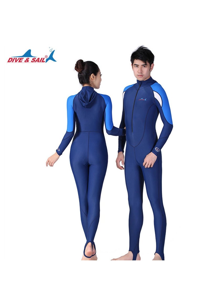 DIVE & SAIL Multifunctional One Piece Sun Protection Diving Suit Surfing And Snorkeling Jellyfish Swimsuit - Image 2