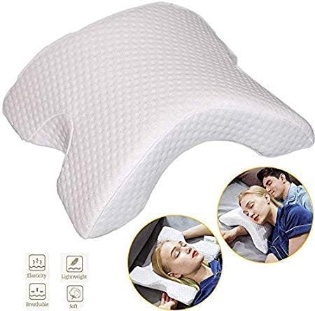 Caltero Pressure Free Memory Foam Pillow Slow Rebound NeckShoulderHeadArmBack Support Bed Sleeping Pillow Arms Protector Pillow - Image 2