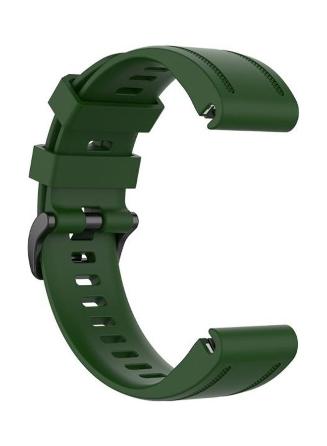 NIBEMINENT Quick Release Replacement Band For Garmin Fenix 6S 20mm Army Green - Image 4