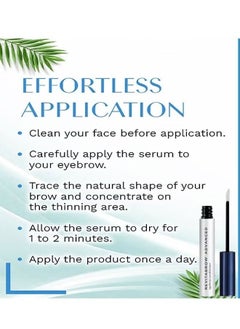 REVITALASH COSMETICS Eyebrow Advanced Serum 3ml, Advanced Eyelash Conditioner, Enhances & Protects Anst Breakage, Improve Flexibility and Shine, Apply Dry Eyebrows Once a Day For Stronger, Healthier-Looking Brows  - Image 5