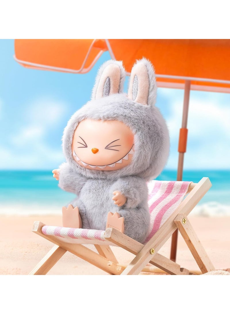 LABUBU LABUBU The Monsters Animals Series, LABUBU in Various Plush Animal Costumes, Characters Random Design Figures Collectible, Blind Box 5PCS  - Image 2