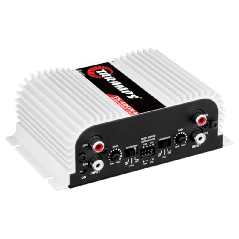 Taramps TS 400x4 مع إدخال تلقائي عالي المستوى 400 واط RMS 4 قنوات مضخم صوت السيارة كامل المدى RCA فئة الإدخال D 2 قنوات موصولة نظام مضخم متعدد القنوات - Image 3