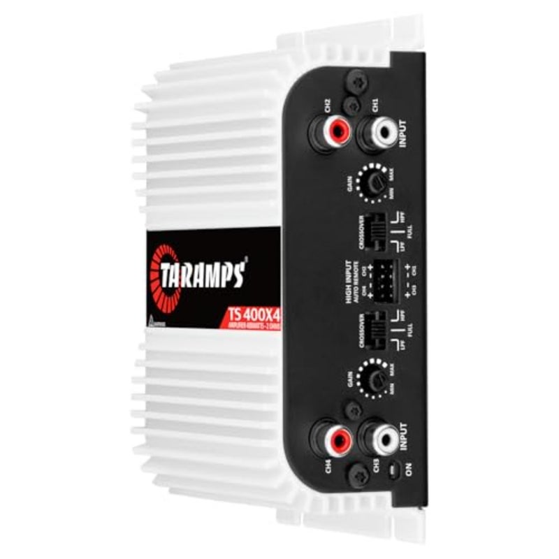 Taramps TS 400x4 مع إدخال تلقائي عالي المستوى 400 واط RMS 4 قنوات مضخم صوت السيارة كامل المدى RCA فئة الإدخال D 2 قنوات موصولة نظام مضخم متعدد القنوات - Image 5