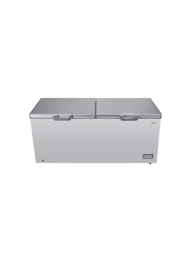 GENERAL SUPREME Chest Freezer, 2 Doors (708 Cu Ft,25 L), Inverter , Fast Freezing, Silver-Grey, GSHF1062HS - Image 1