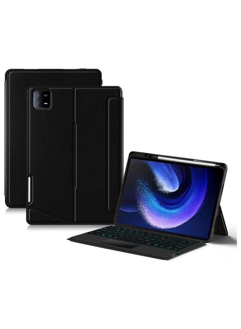 general Magnetic Keyboard Case Compatible with Xiaomi Mi pad 6 Bluetooth Wireless Magic Keyboard Case For Xiaomi Mi Pad 6 Pro Tablet Case