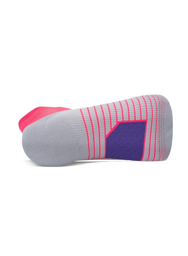 Tfo Compeion-level Outdoor Sports Socks Shock-absorbing Non-slip Running Durable Hiking Socks B207 Women's Rose Red - Image 3