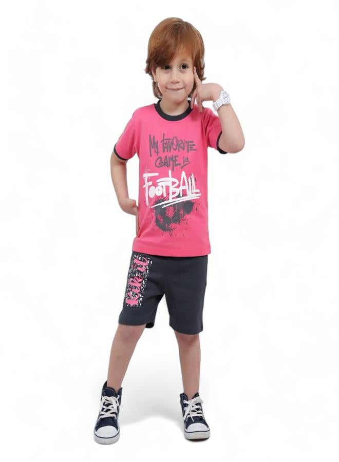 CHOiCE Boys' Premium Cotton Sleepwear (6 Years Old) - 2024 Summer Range - Smooth Textures and Lively Hues for a Chic and Cozy Appearance, Get it now from 🌈 CHOICE - Image 1