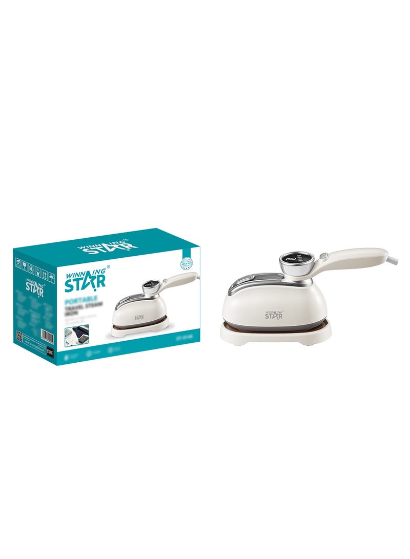 Winning Star ST-6146 Portable Mini Handheld Travel Electric Iron with 3 Lever Steam and Non-Stick Soleplate for Hotel Use - Image 1