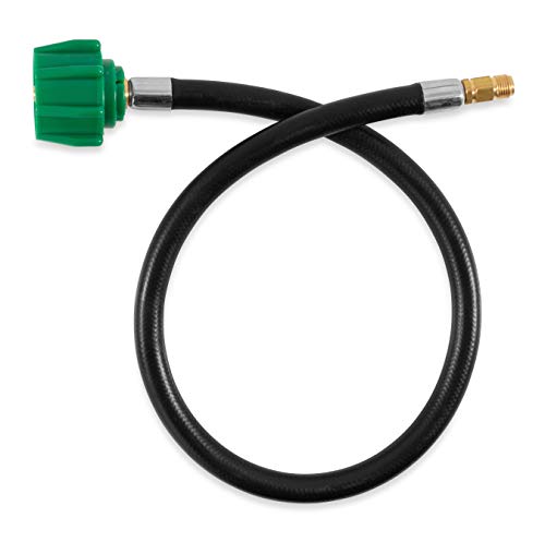 Camco 24" Pigtail Propane Hose Connector - Connects Propane Cylinder To a RV or Trailer Propane Regulator - Provides Thermal Protection and Excess Flow Protection (59153) - Image 1