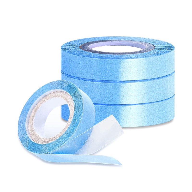 شريط لاصق مزدوج الجوانب عالي اللصق 2 لفة 3 ياردة لتطبيقات وصلات الشعر