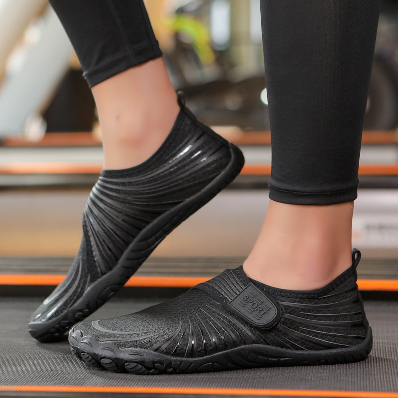 Indoor Fitness Shoes Men'S And Women'S Non-Slip Shock Absorbing Running Shoes Quiet Rope Skipping Shoes Sports Yoga Shoes Women'S Comprehensive Training Shoes - Image 5