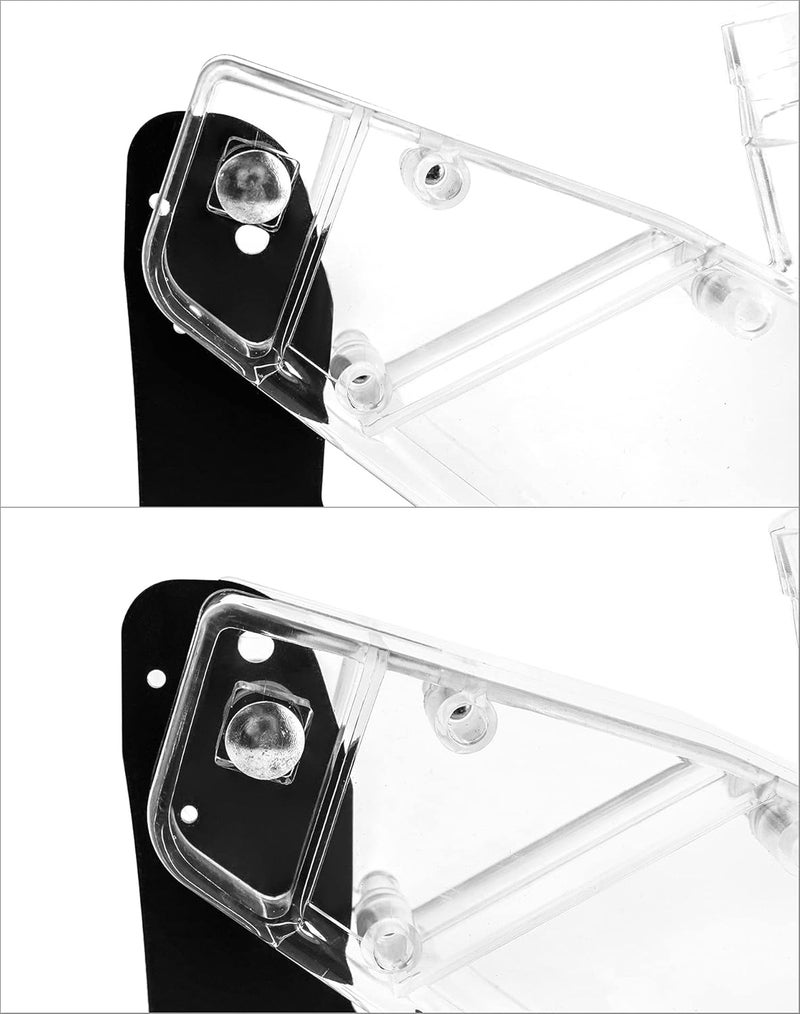 QWORK Table Saw Protective Guard Cover, Anti-Dust Woodworking Safety Shell for 7-12 Inch Table Saws - Image 3