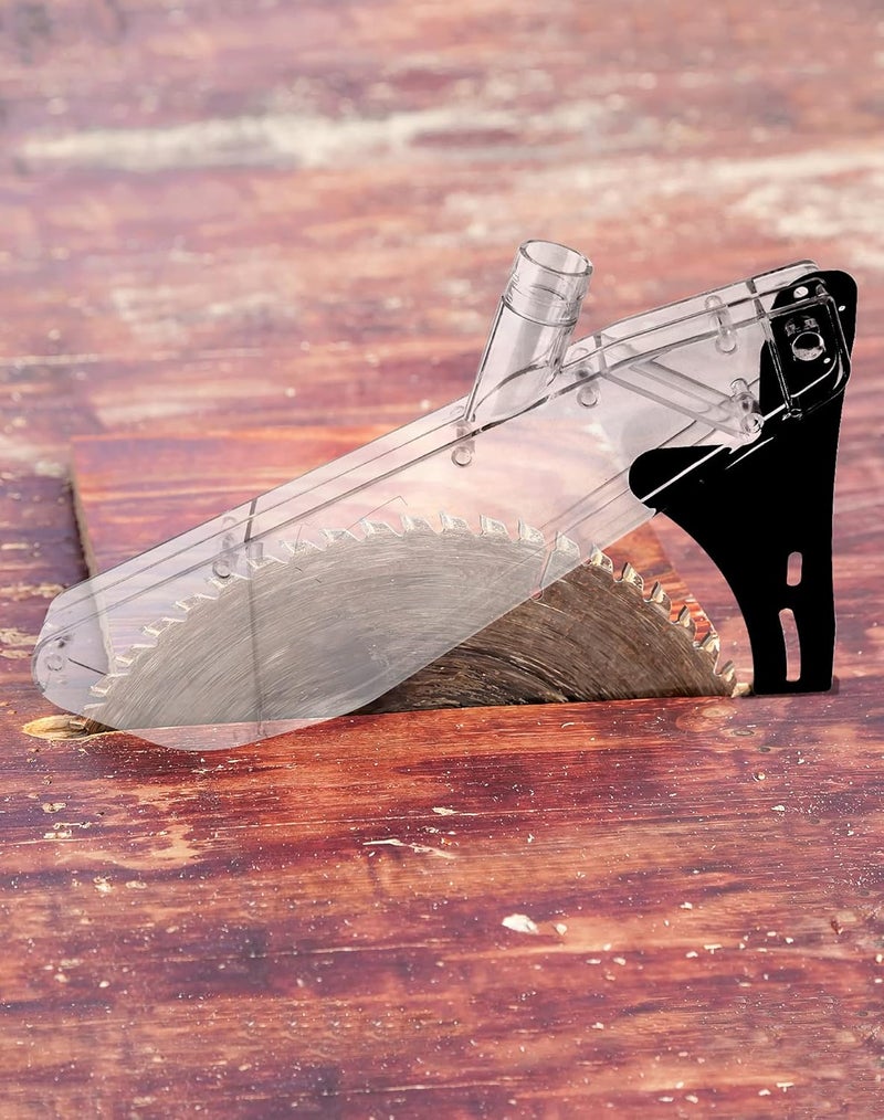 QWORK Table Saw Protective Guard Cover, Anti-Dust Woodworking Safety Shell for 7-12 Inch Table Saws - Image 5