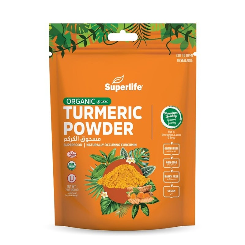 SUPERLIFE TURMERIC POWDER 200GM : 08197 - Image 3