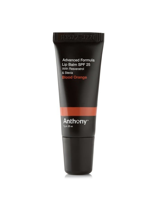 Anthony SPF 25 Lip Balm with Sunscreen, Blood Orange Flavor, Green Tea Extract, Shea Butter and Vitamin E, Moisturizing Repair Treatment for Chapped and Dry Lips, Protects and Hydrates Lips, 0.25 Oz - Image 1