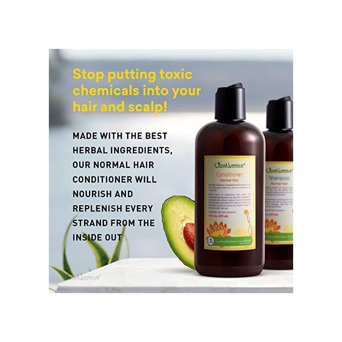 Just Nutritive Normal Hair Conditioner | The Best Conditioner for Normal Hair Types - Image 4