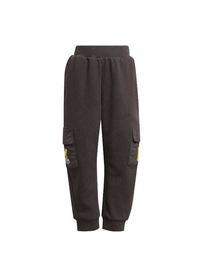 Adidas Adidas Lk Sim Pnt Brown Pants (1/1) Pants For Kids - Image 1