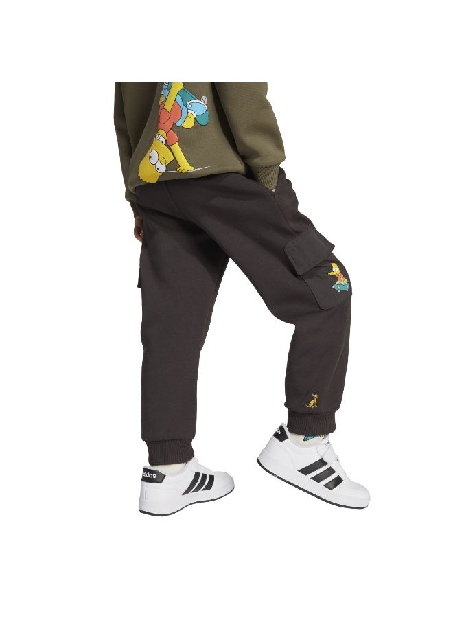 Adidas Adidas Lk Sim Pnt Brown Pants (1/1) Pants For Kids - Image 3