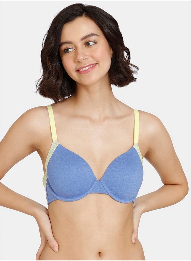 Zivame Lace Detail Padded Wired T-shirt Bra with Hook and Eye Closure - pzsku/ZE3E55626AD6702C6F7CFZ/45/_/1728454135/326a1d9e-4755-4728-970d-5adc29d3bb8a