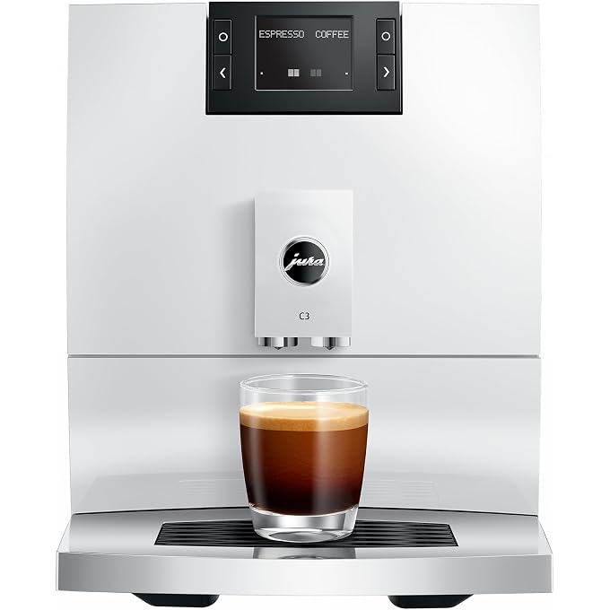 jura C3 Piano White, 15780, Automatic Coffee Machine - Image 2