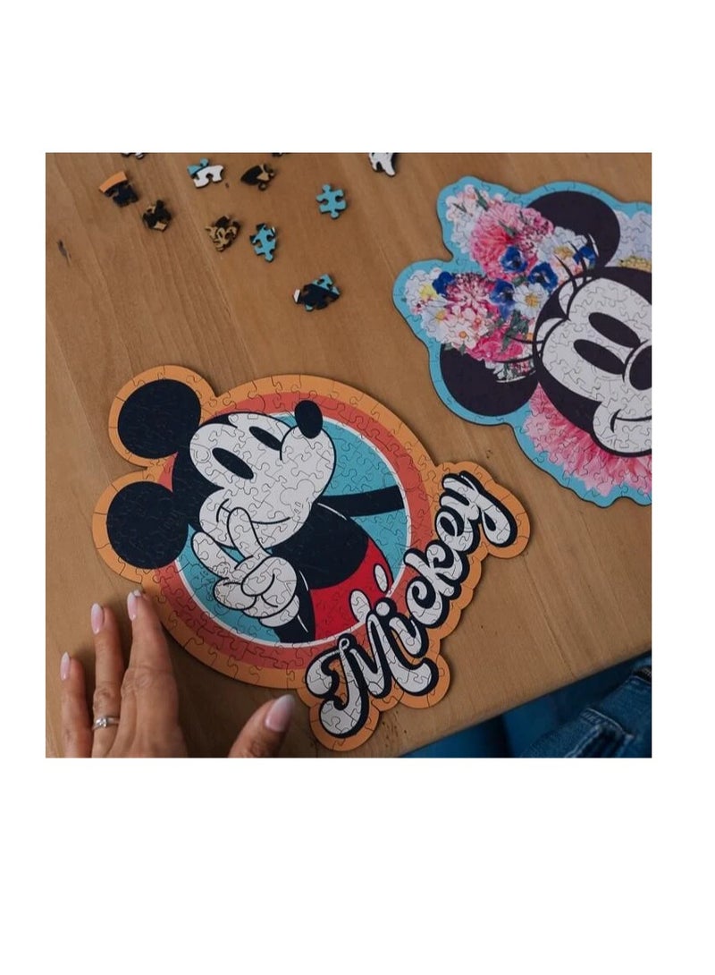تريفل  بازل ميكي ماوس خشبي ريترو ميكي ماوس - 160 قطعة - 20191 - Image 2