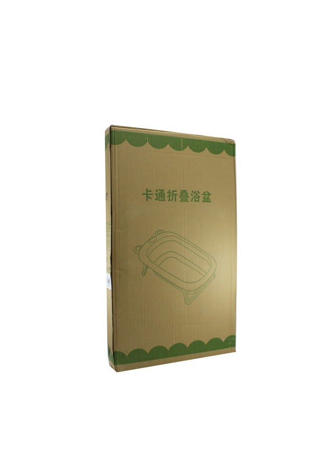 حوض استحمام كومباكت سبلاش قابل للطي 75×45×19 سم، مزيج من الألوان الأنيقة من جينيريك - Image 3