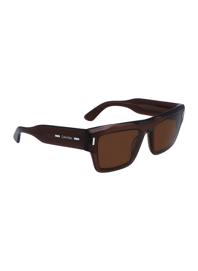 CALVIN KLEIN - نظارة شمسية مربعة للجنسين - CK23504S-260-5519 - مقاس العدسة: 55 ملم - Image 1