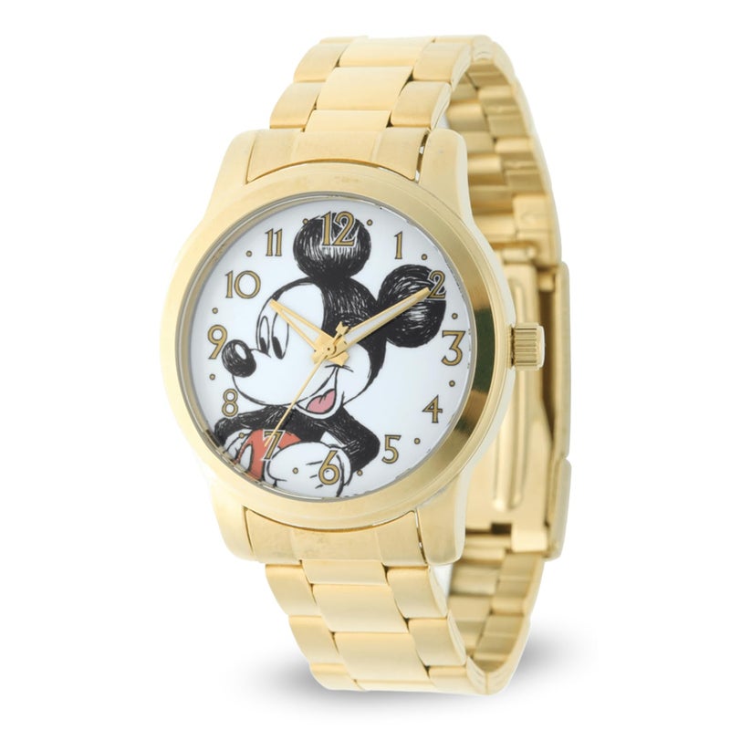 Disney Officially Licensed Mickey Mouse Watch for Men Vintage Analog Quartz Waterproof Mens Watch with Casual Bracelet Durable Quality Materials Perfect for Everyday Wear - Image 2