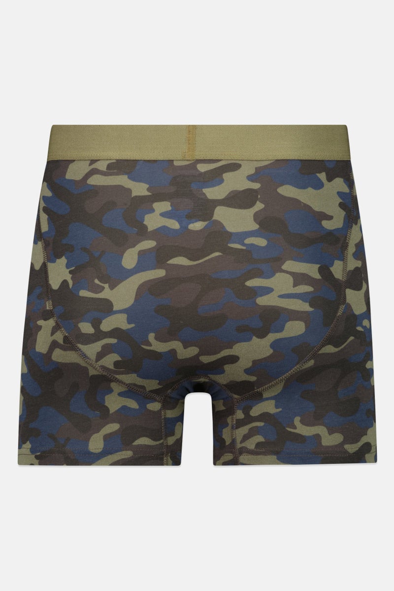 Levi's Men 4 Pieces Camouflage Boxer Briefs, Multicolor - Image 5
