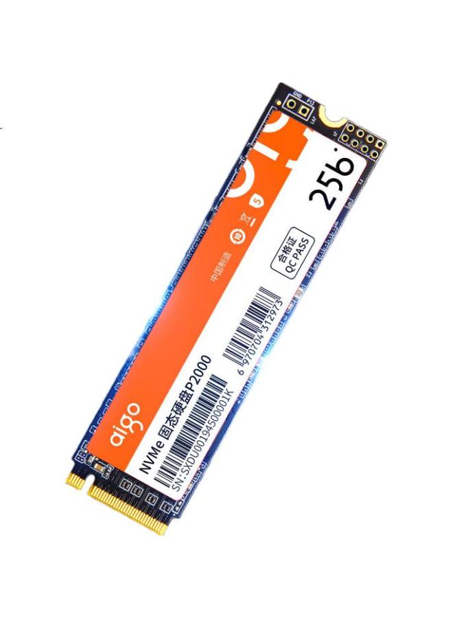 aigo Aigo 256Gb Ssd, M.2 Interface, Nvme Protocol Pcie 3.0, Selected Chips, Compatible With Laptops And Desktops, Read Speed 1700Mb/S, P2000 - Image 2
