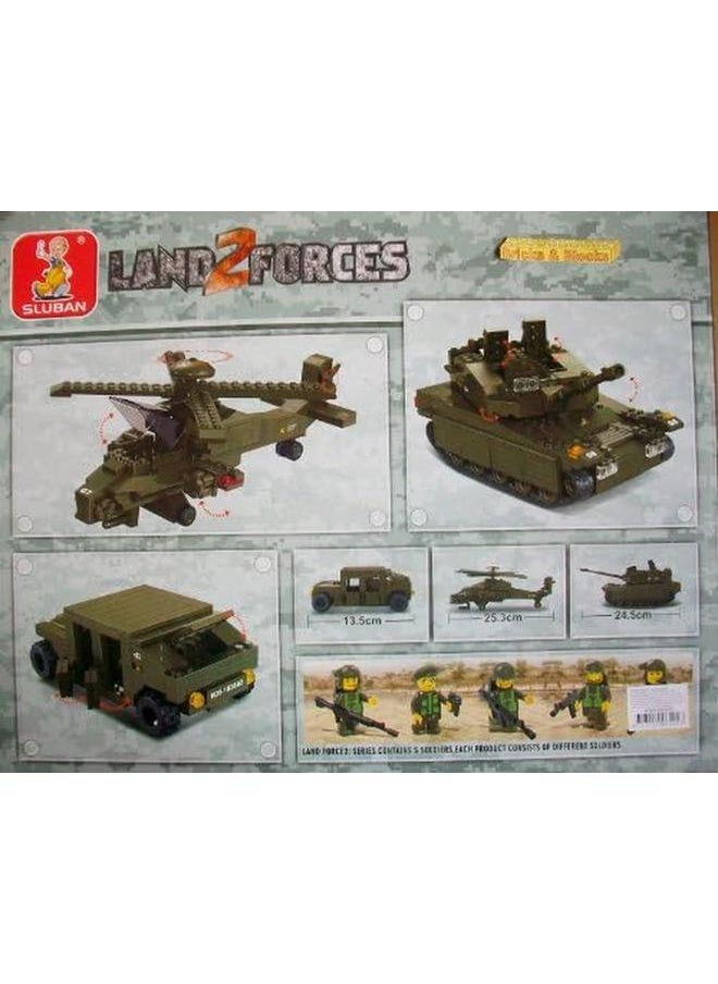 Sluban - Army Series Land Forces Building Blocks 683 Pcs For Ages 6 Plus Years Old - Image 1
