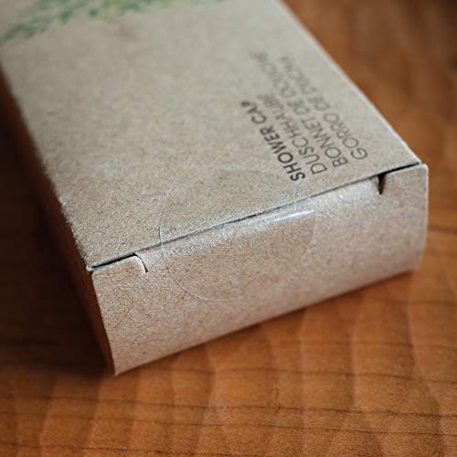FOIBURELY 500 3/4 Inch Ultra Clear Adhesive Stickers Round Circle Dots Envelope Seals for Mailing Packaging - Image 2