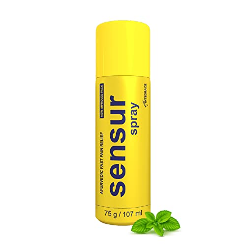 Sensur Ayurvedic Fast Pain Relief Spray - 100ml + 7ml (Pack of 3 x 107ml) | Safe for Men, Women & Kids | 100% Ayurvedic Formula with Fast Action - Image 2