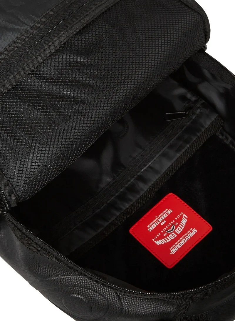 SPRAYGROUND SPRAY SPRITZ GREY CHECK BLACK DLXSV BACKPACK