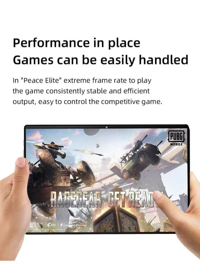 Umiio Android Smart Tablet PC 10.1-Inch HD+ Display | 4GB RAM + 128GB Storage | Dual SIM 5G Network & Wi-Fi | Dual Camera | Kids Learning, Games, Music & Entertainment Tablet – Slim & Portable - Image 5