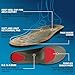Footlogics Orthotic Shoe Insoles with Builtin Raise for Ball of Foot Pain Mortons Neuroma Flat Feet Metatarsalgia Pair Full Length Large Mens 10115 Womens 11513 - Image 4