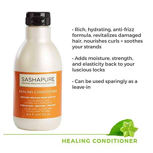 Sashapure Healing Conditioner, 8.5 Oz - Image 3