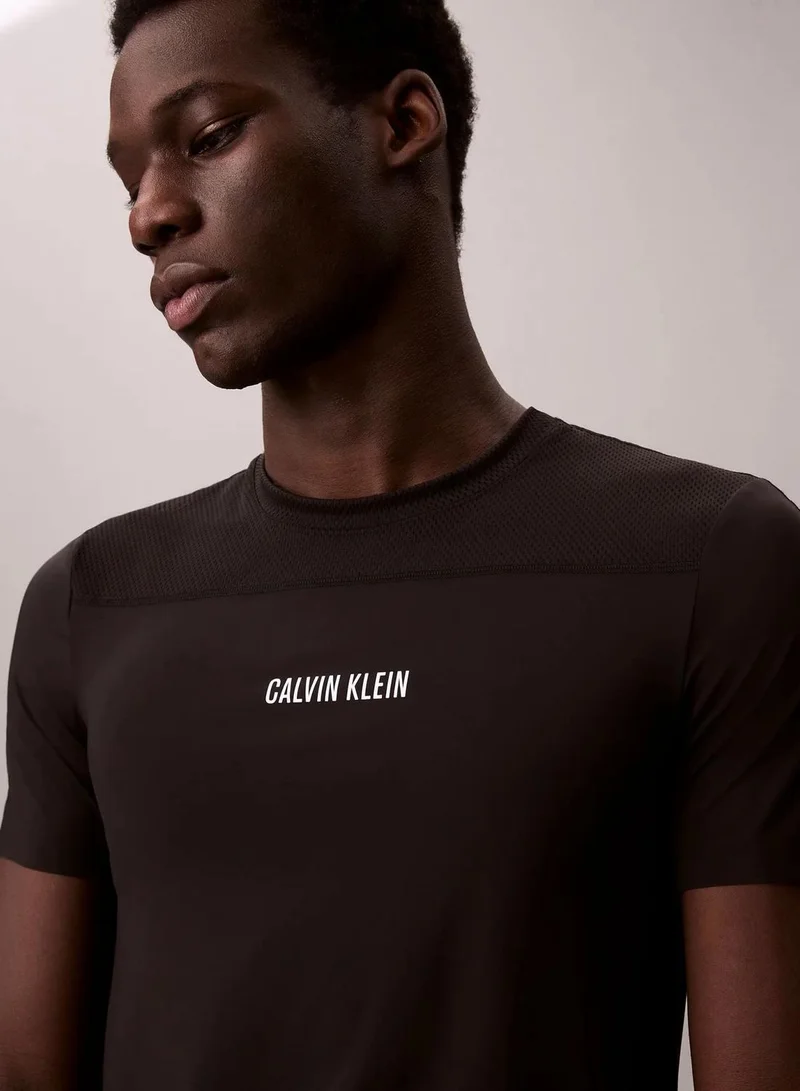 Calvin Klein Black Gym T-shirt for Men | Best Price UAE